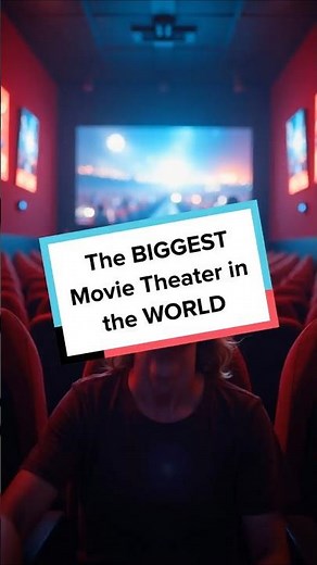 Inside the WORLD’S BIGGEST Movie Theater! 🍿🎬