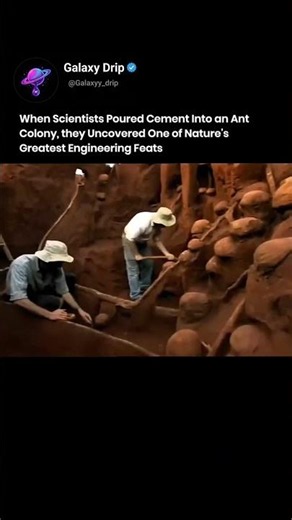 The Underground City Ants Built That Blew Scientists' Minds 🤯 #shorts #earth #antcolony #underground