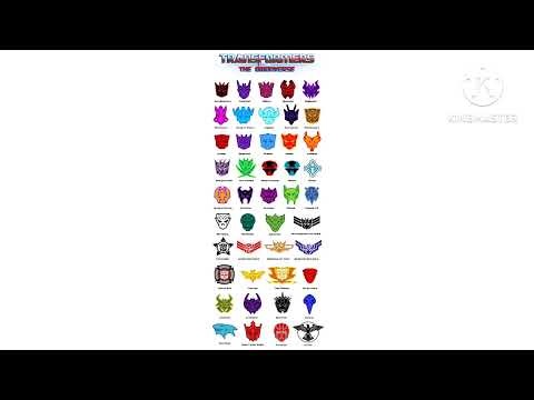 Todos los Símbolos de Transformers