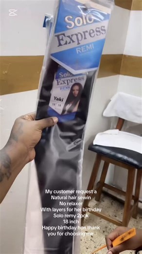 Natural Hair Sew-In Tutorial for Birthday Celebration