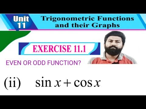 Math 11Th Class|| Exercise 11.1 ||11th Class Math||#Unit 11||