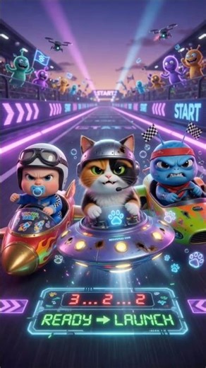Baby Race 3D: Fruit Galaxy Challenge! 🍓🚀