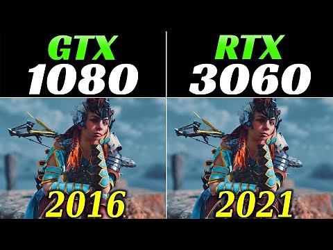 GTX 1080 vs. RTX 3060 | 1080p and 1440p | New Games Benchmarks