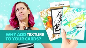 Why is texture essential in cardmaking? How do you add texture effortlessly? In this video, Lydia tells you everything you need to know about texture. Plus, learn how to effortlessly add mesmerizing texture to your handmade cards, along with tips on creating stunning designs that give the impression of hours of meticulous work. Our new Essential Textures: Gilded Marble Press Plate is a game-changer in the world of crafting, allowing you to craft jaw-dropping marble-textured backgrounds with ease