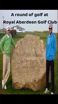 A round of golf at Royal Aberdeen Golf Club #golfcoursereviews #golftravel #royalaberdeengolfclub
