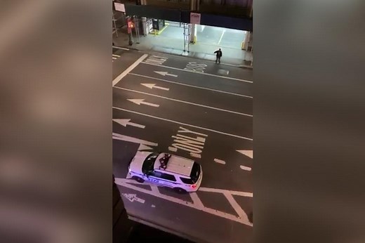 Cops yell 'shut the f--k up or I'll smack the s--t' out of you over megaphone