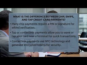 What Is The Difference Between Chip, Swipe, And Tap Credit Card Payments? - Crazy About Credit Cards
