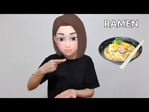 American Sign Language (ASL) Lesson: Ramen