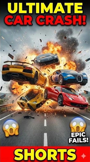 "Ultimate Car Crash 😱 Insane Destruction Gameplay!"#UltimateCarCrash #CarCrash