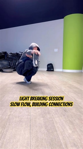 Behind the breaking practicing // light flowing and connections // bboy Intact