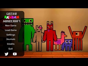 Garten of Banban on Minecraft - Main Menu (Concept)