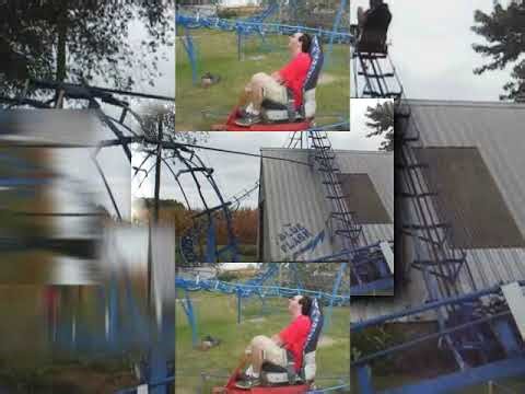 Request YTPMV Doug rides Blue Flash, a backyard roller coaster with a loop Scan