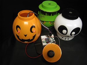 Add Some Blinky Eyes To Your Halloween #AdafruitWeekendProject
