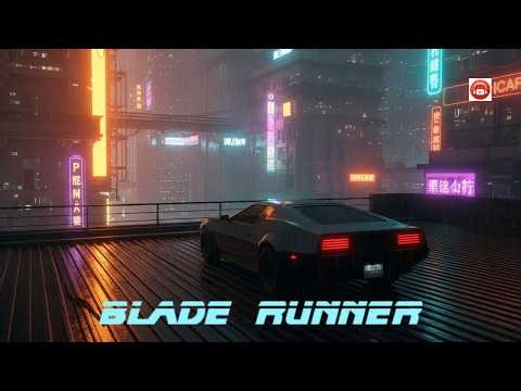 Electric Stillness of 2077 | Blade Runner Ambient Music | Study, Focus & Sleep | Relaxing Sci-Fi Mix