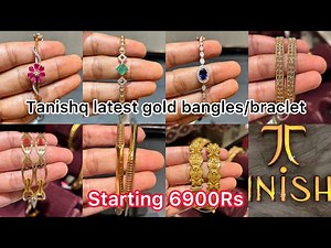 TANISHQ Latest Gold Bangle Designs With price | Broad Bangles Collection | Gold Bangles