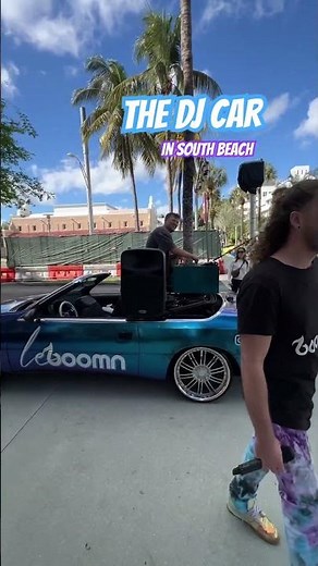 Mobile "DJ Car" Transforms Miami Beach Into a Rave