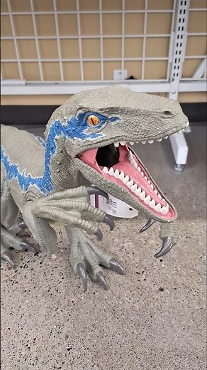 Jurassic World Super Colossal Velociraptor Blue 38" collectible toy item #goldhunter137