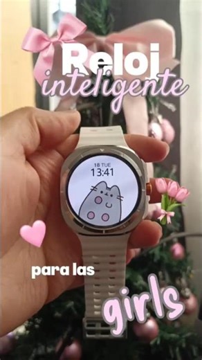 Reloj Inteligente 🧠 para las chicas 🩷