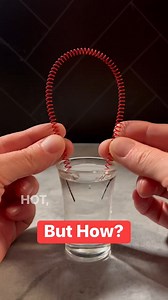 How is this possible? 🤯 #water #physics #science #magic #magician #magictrick | Our Life is Magic