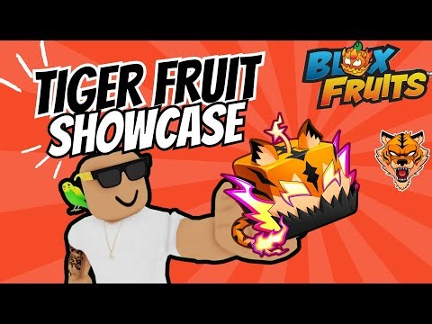 🐯TIGER FRUIT (LEOPARD REWORK) SHOWCASE TANITIM - Roblox Blox Fruit Türkçe