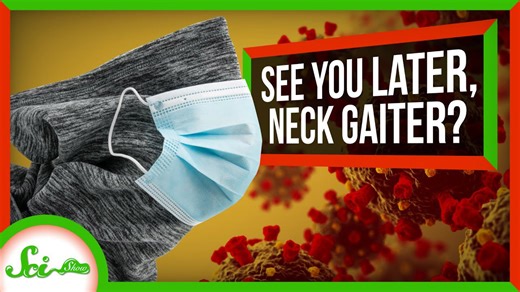 About that neck gaiter study | SciShow News