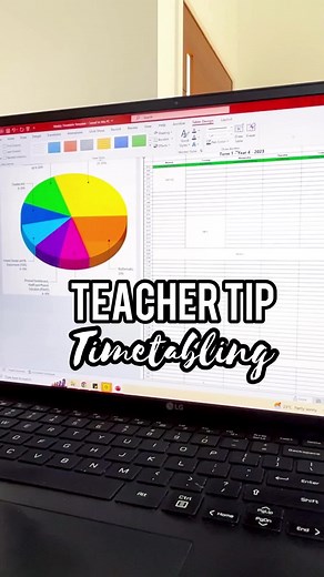 Effective Teacher Timetable Template for Easy Time Management