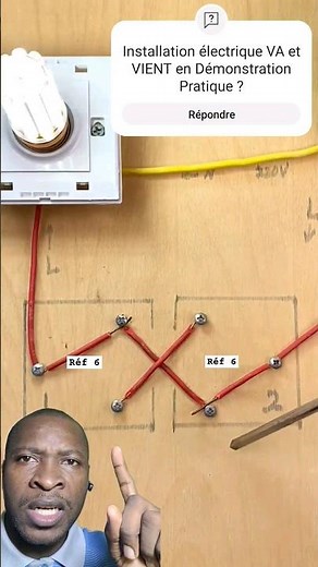 Two-Way Electrical Installation in Practical Demonstration #electricity #wiring #energy #energy
