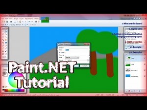 Paint.NET S04 E02 | Learn how to use layers