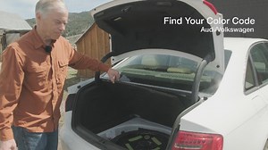 Watch How to Find the Paint Color Code on Audi & Volkswagen on Amazon Live