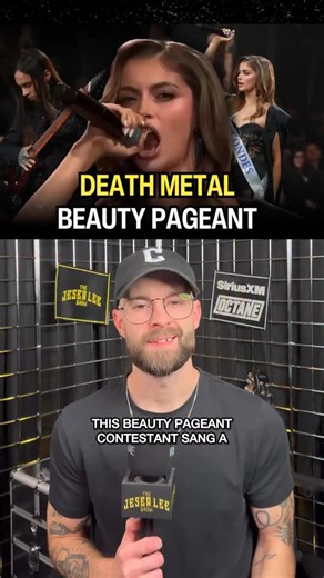 Chile’s Miss World contestant Ignacia Fernández went viral for performing a song from her metal band Decessus. The judges loved the performance (backed by the band’s guitarist, Carlos Palma) and moved her on to the finals! | Jesea Lee