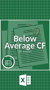 Below Average Conditional Format in Excel‼️ Level up in Excel in one hour!!! 💃🏼 You’re invited to a FREE LIVE Excel class with Miss Excel! 🎉 Register Now Replay Access: link in bio 🗓️ Date / Time: Tuesday, March 19 at 1pm EST 📕 Topic: Data Cleaning & Automating with VBA Macros 🗯️ Description: In this free LIVE 60-minute power-packed session, you will discover Miss Excel’s secret hacks to unleash the full power of Microsoft Excel! Miss Excel will share hidden tricks for optimizing and autom