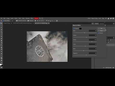 photopea solarisation experimentation