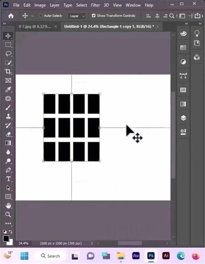 Window light effect in Photoshop #shortsfeed #shortsviral