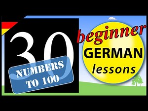 Numbers to 100 in German (1) | Beginner German Lessons for Children