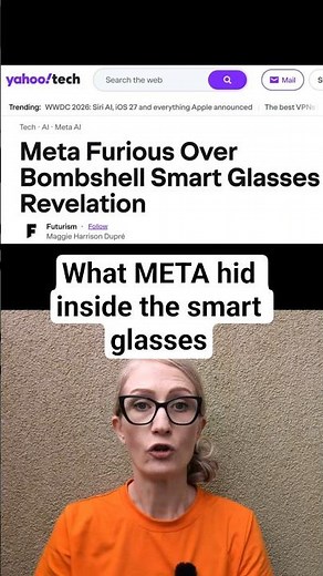 What Meta hid inside their smart glasses