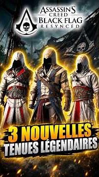 UNLOCK THE LEGENDARY EZIO, ALTAIR, AND CONNOR KENWAY OUTFITS IN AC BLACK FLAG RESYNCED!