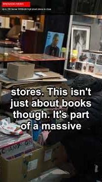 150 WHSmith Stores Closing - High Street Collapse #Shorts