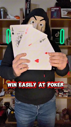 The Poker Player’s Dream: 4 Aces #poker #magic #tricks #magictricks #magician #foryou | The Mask Magic Tricks Revealed