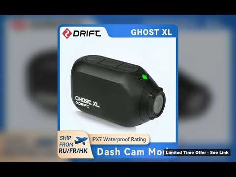Drift Ghost XL Sport Action Camera Waterproof Live Stream Vlog 1080P Motorcycle Wearable Bike Bicycl