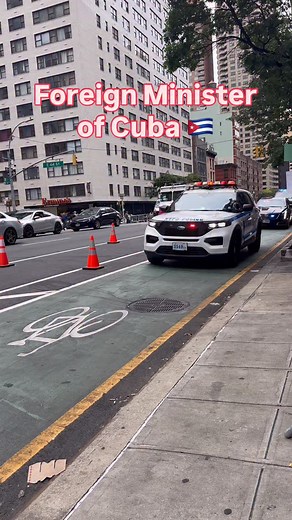 12K views · 467 reactions | The Foreign Minister of Cuba’s  Diplomatic Security Service Motorcade arrives at the United Nations in New York City in September 2025. The Cuban Foreign Minister rode in the back of a DSS Cadillac XTS Armored Limosuine. | Northern Virginia Police Cars | Facebook