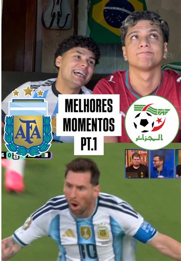 MESSI NÃO VAI FAZER GOL? 😂 ARGENTINA 3 X 0 ARGÉLIA - MELHORES MOMENTOS PT.1 #MESSI #HATTRICK #ARGENTINA #ARGELIA #REACT