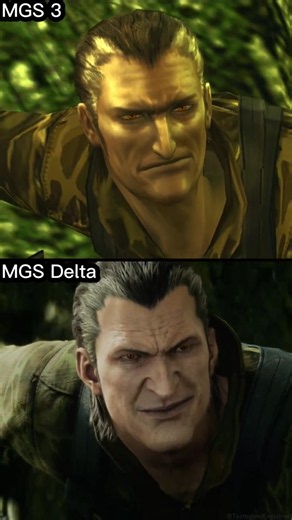 The Fear Introduces Himself - MGS Delta vs. MGS3 #mgs #mgsdelta #mgs3