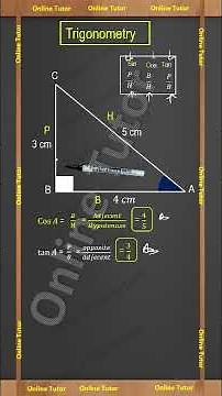 Trigonometry Basics: How to Identify Base and Perpendicular part 2.