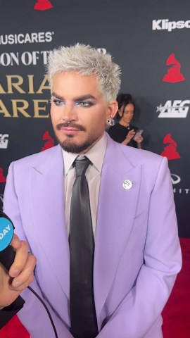 'I'm terrified!' – Adam Lambert on singing for Mariah Carey