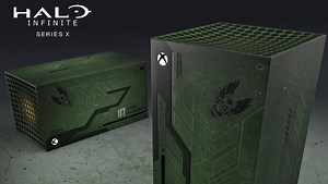 Custom Halo Xbox Series X console mock-ups spotted