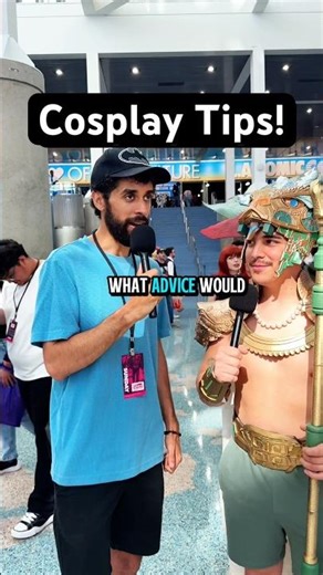 Cosplay tips from LA comic con! #cosplaytips #namor
