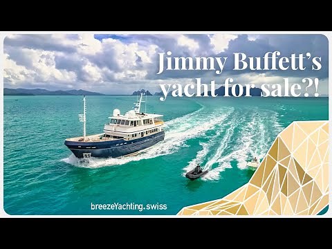Jimmy Buffett's Explorer Yacht for sale now with bY.s - Walkthrough Tour