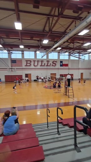 Taylor and her volleyball squad had their 1st game of the season! They won both sets! Job well done! #McNabbVolleyball | Ray Meeks