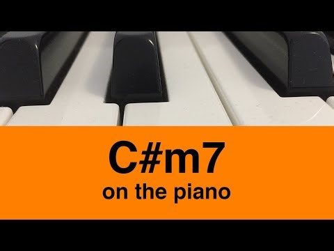 The C# Minor 7 or C#m7 Chord: How To Play It On Piano!