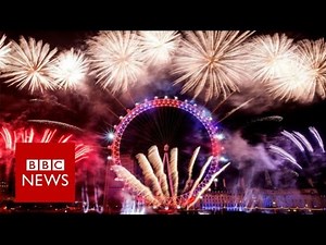 New Year fireworks 'show London is open' - BBC News